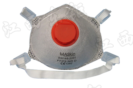 FFP3带阀工业口罩