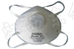 6155头戴式带阀口罩