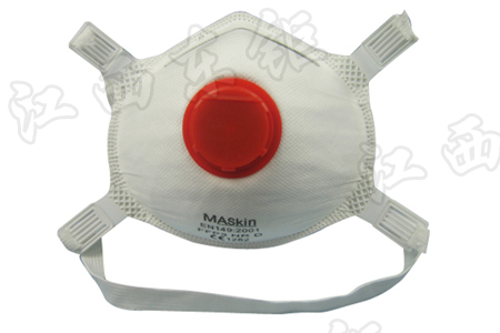 FFP3带阀高效过滤口罩